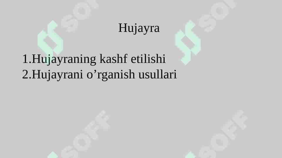 hujayra