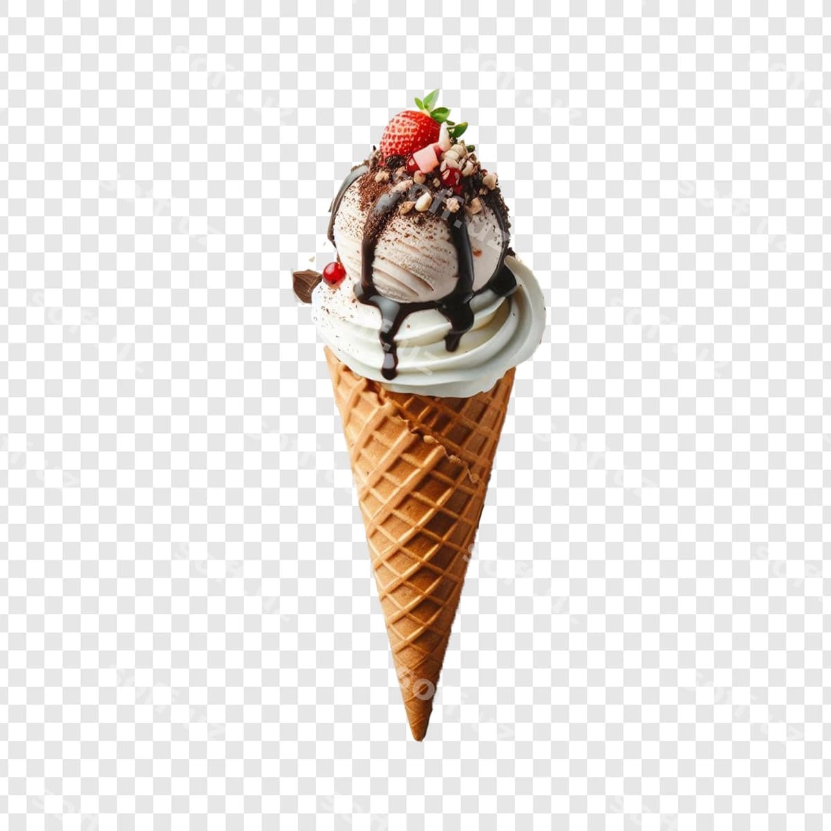 Muzqaymoq shaffof fonda ajraltirilgan | Ice cream isolated transparent background