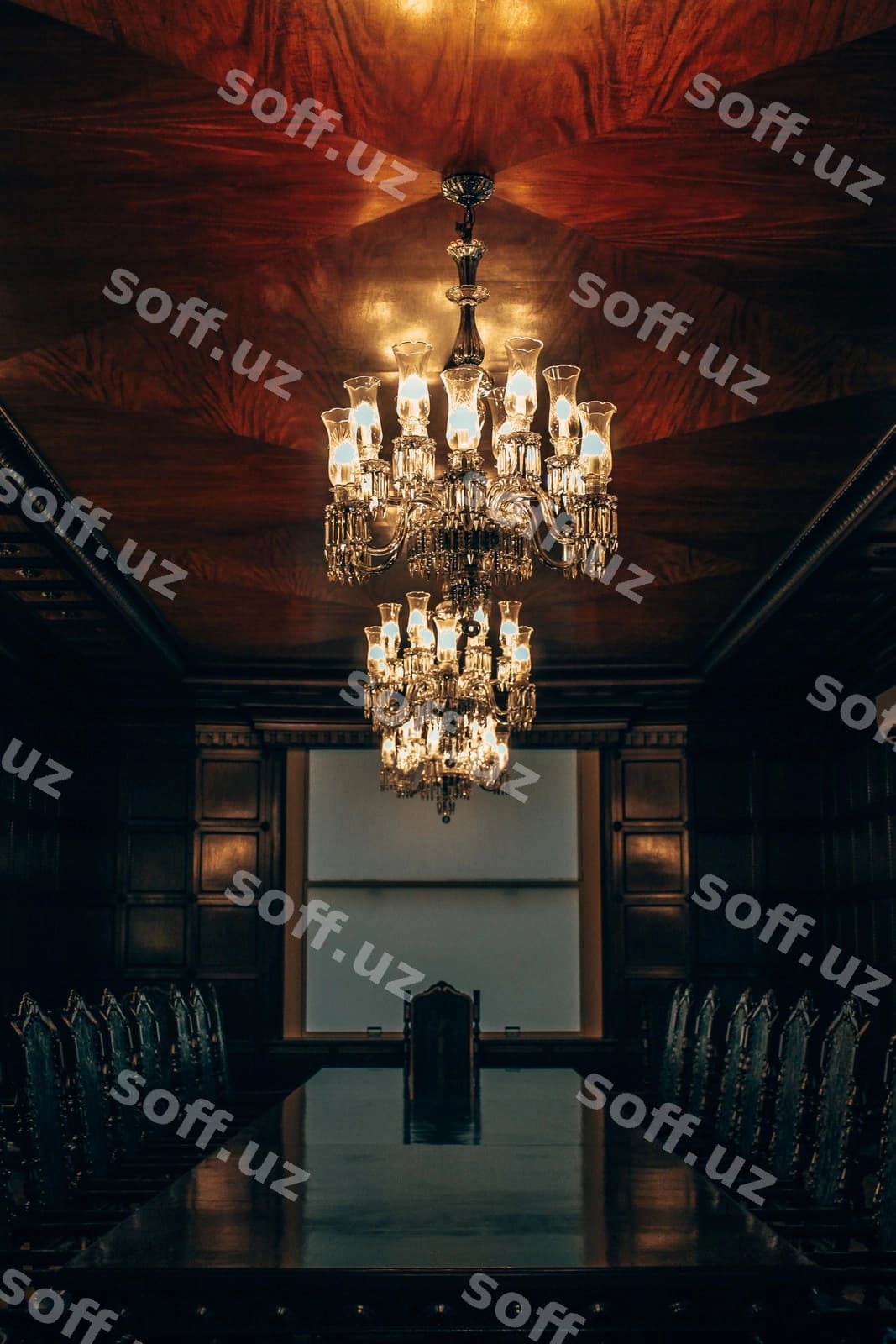 Yoritilgan qandil | Illuminated chandelier