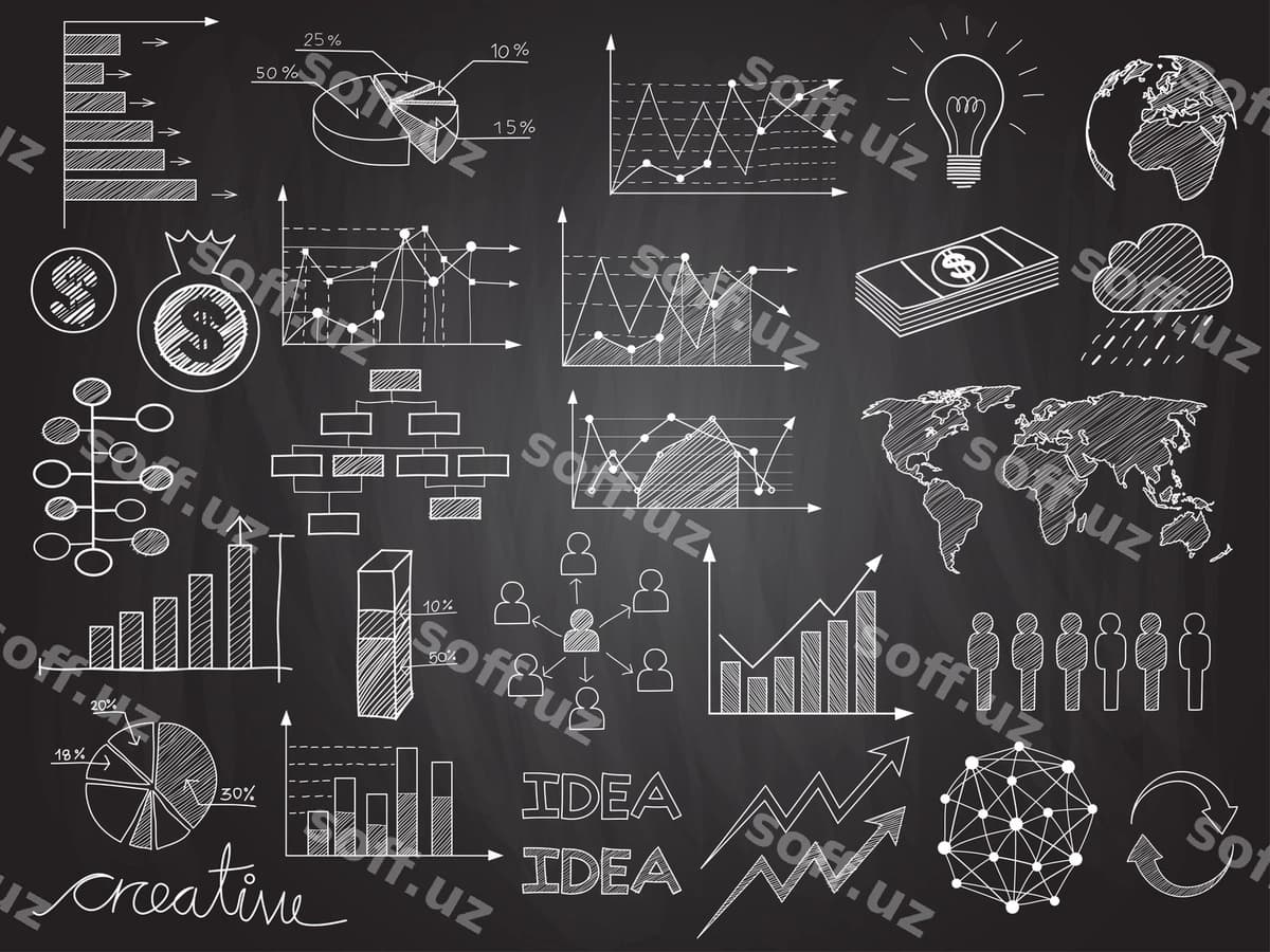 Infografika chizmalari | Infographics doodles