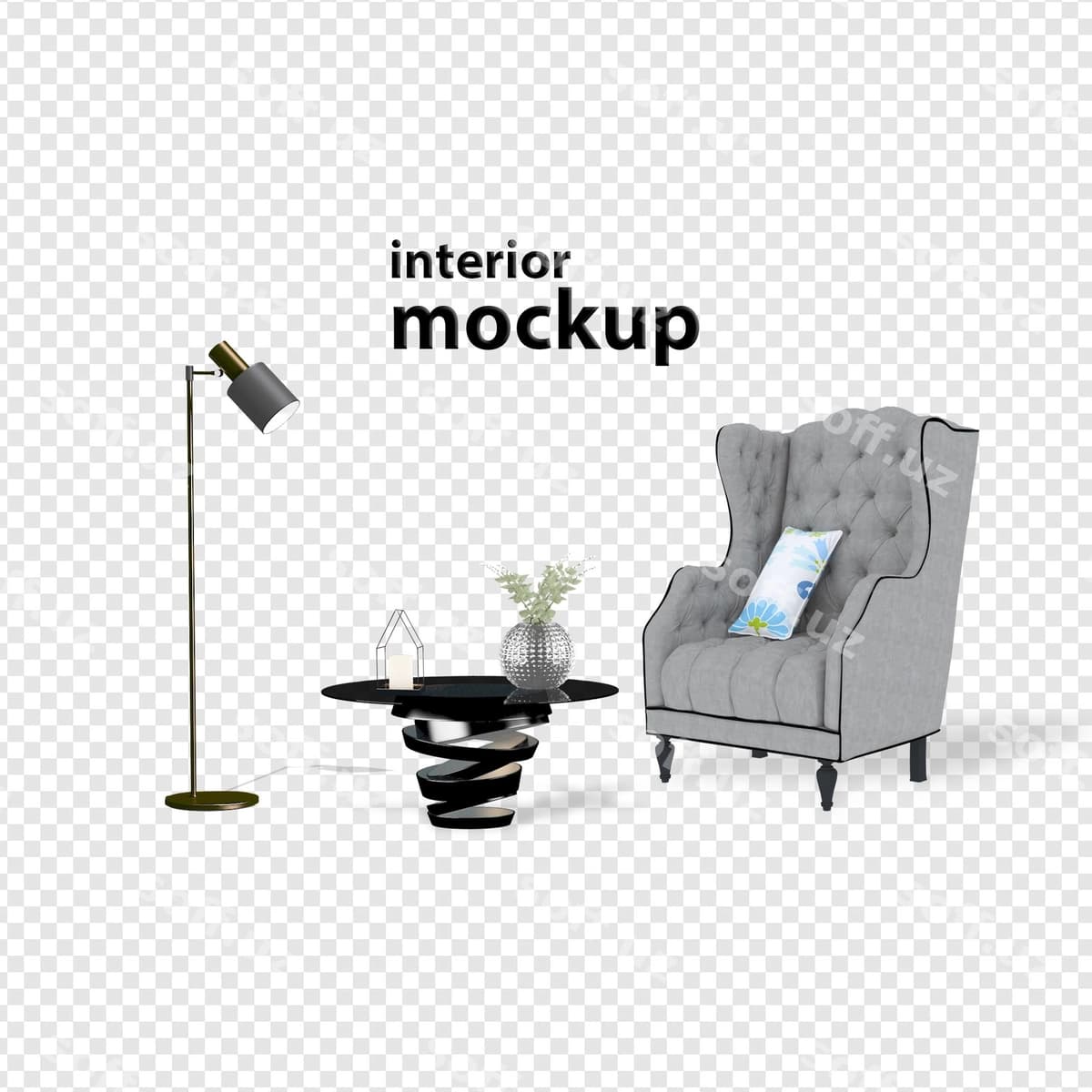 Ichki namuna 3D render | Interior mockup 3d rendering