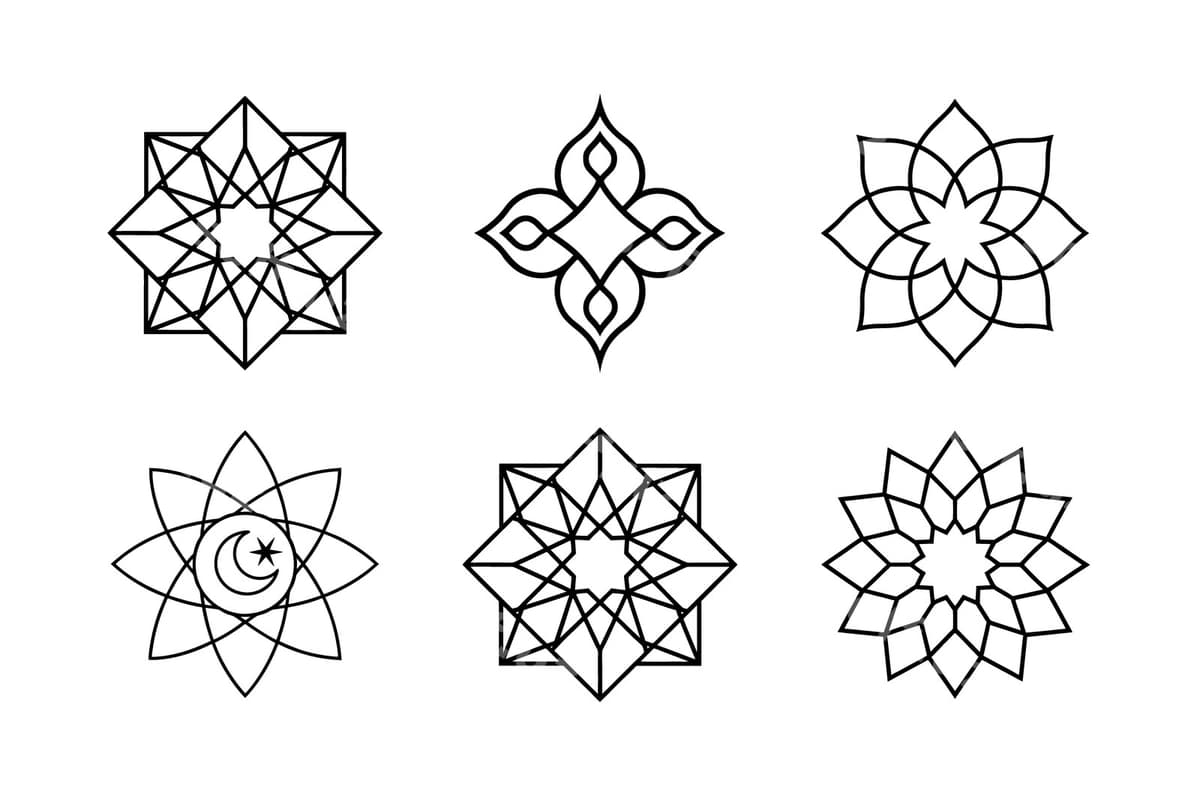 Islamiy geometric naqshlar | Islamic geometric patterns