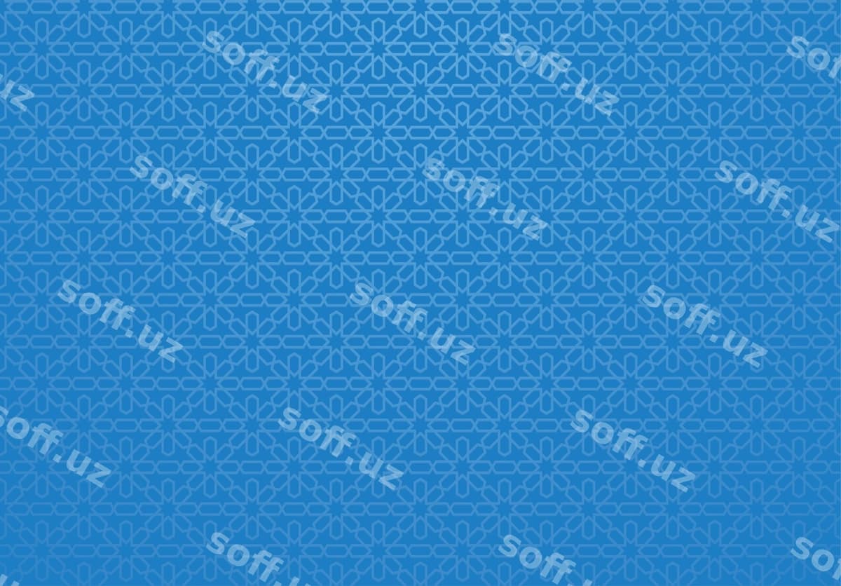 Islamiy naqshli ko'k orqa fon | Islamic pattern background blue