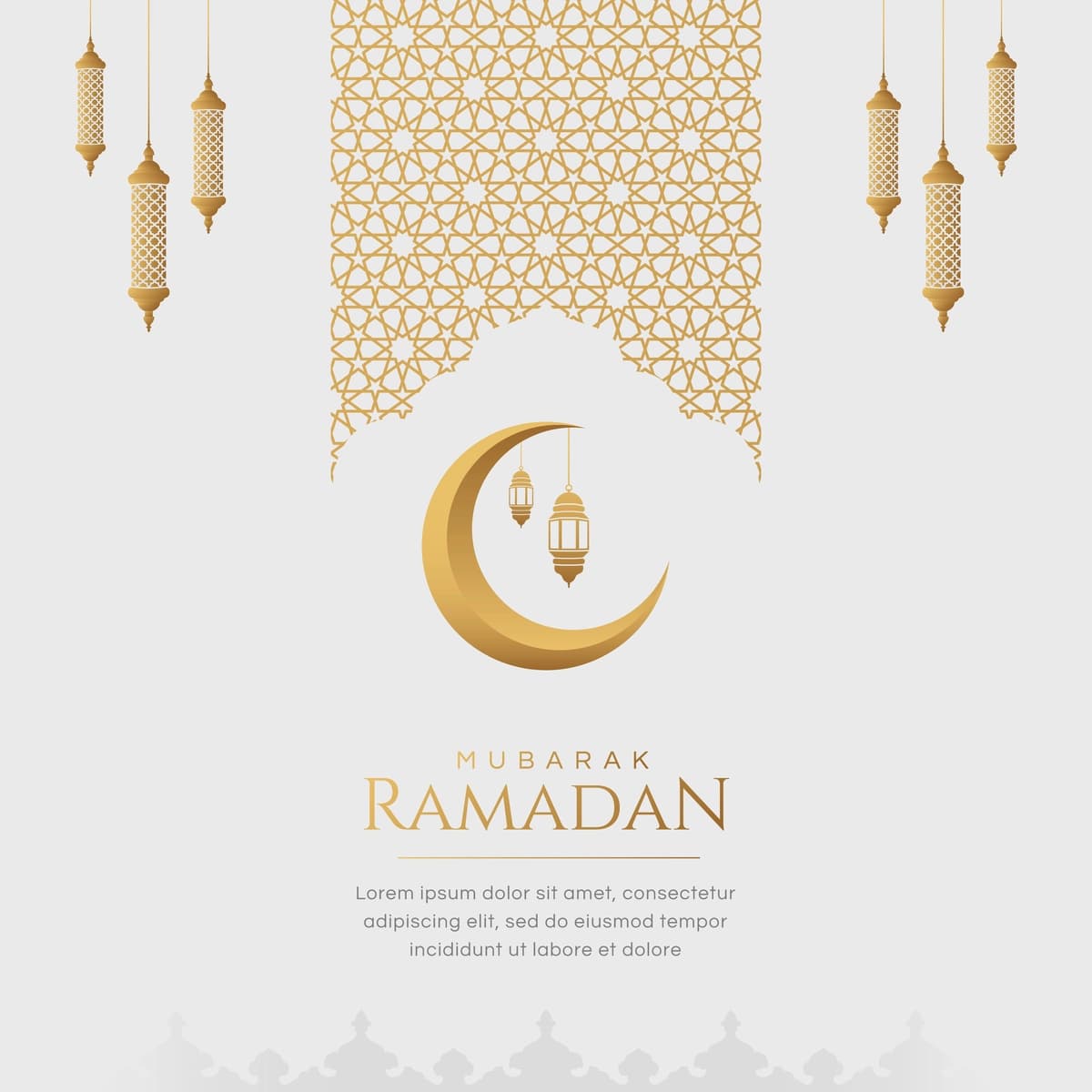 Ramazon hayiti muborak islom arabcha arabesk bezaklari | Ramadan eid mubarak greetings islamic arabic arabesque ornaments