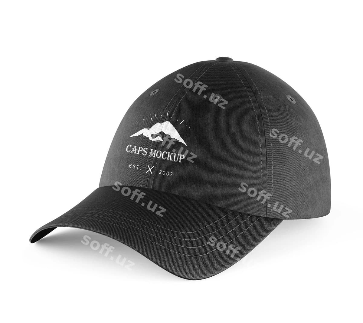 Izolyatsiya qilingan qopqoq maketi | Isolated cap mockup design