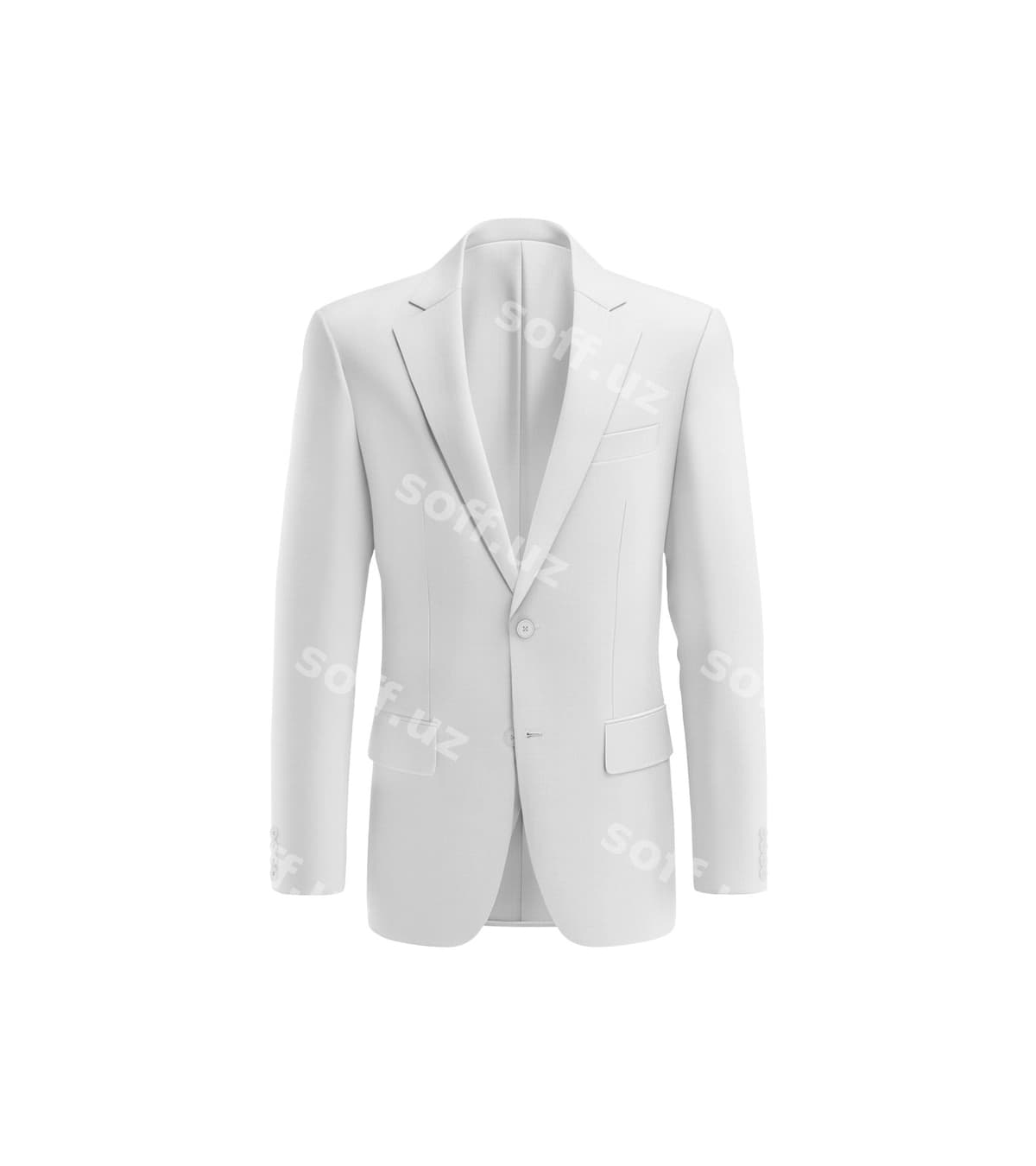 Jaket kostyum oq orqa fonda | Jacket suit white background