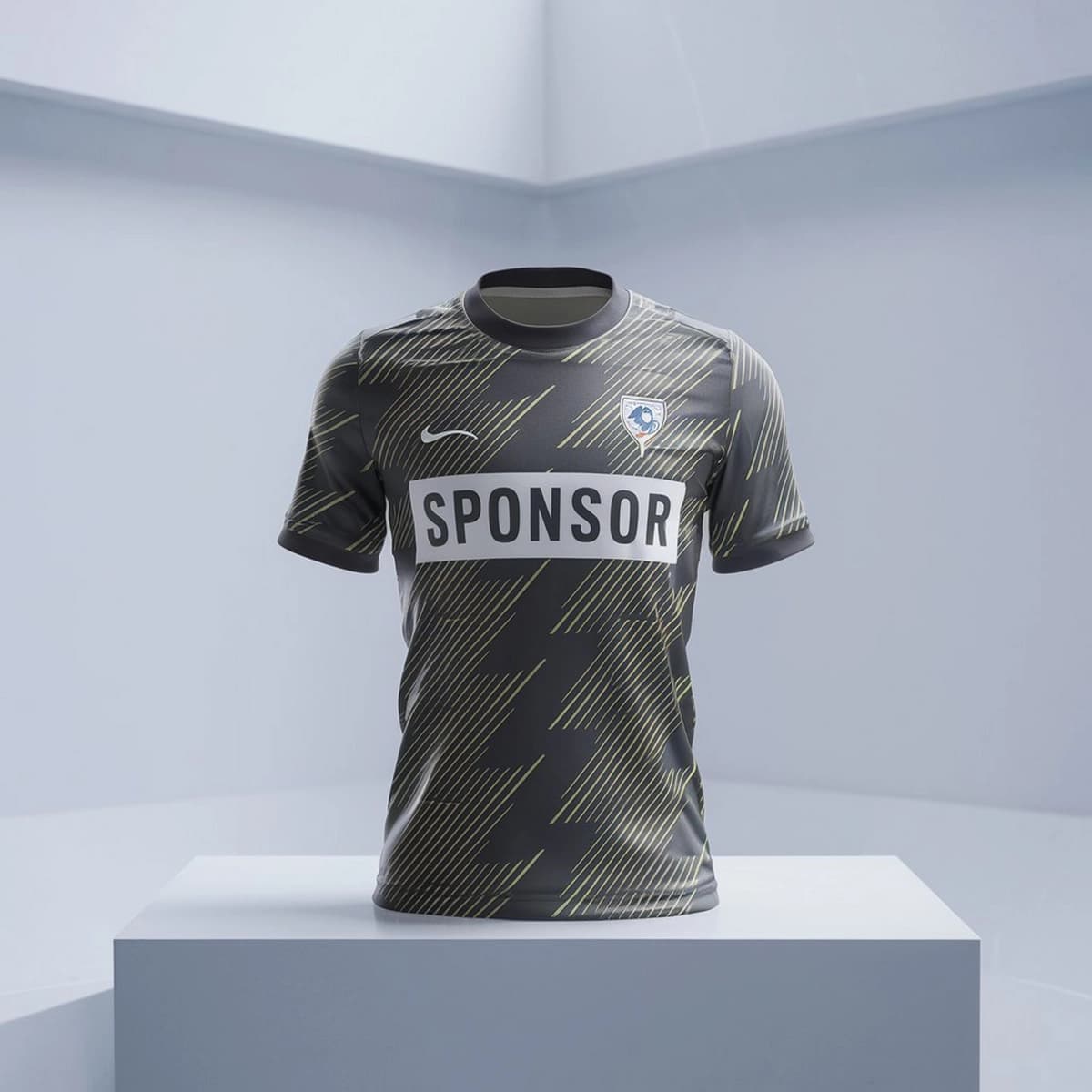 Jersi so'z homiysi bilan yozilgan | Jersey with word sponsor written it