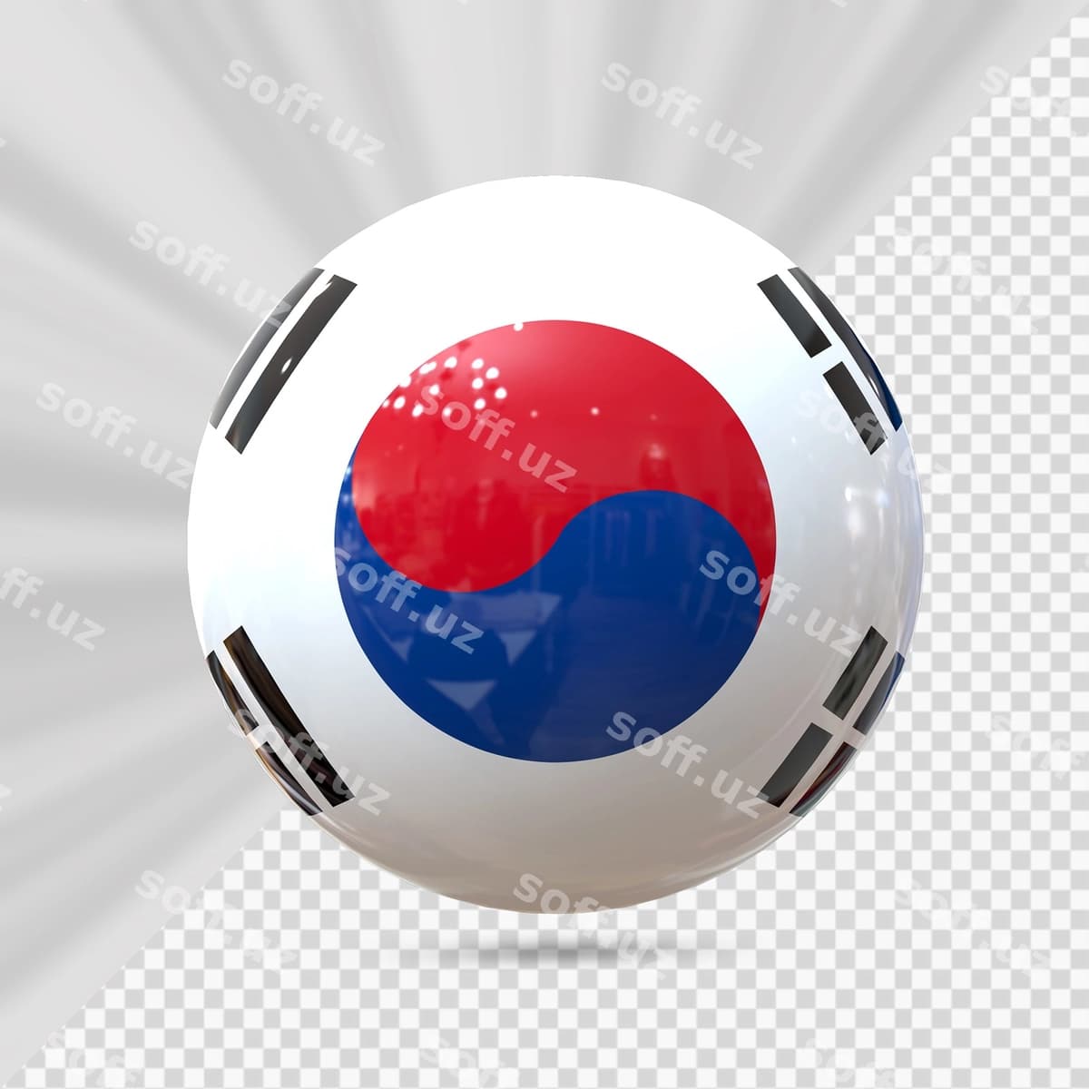Koreya bayrog‘i belgisi | Korea flag icon
