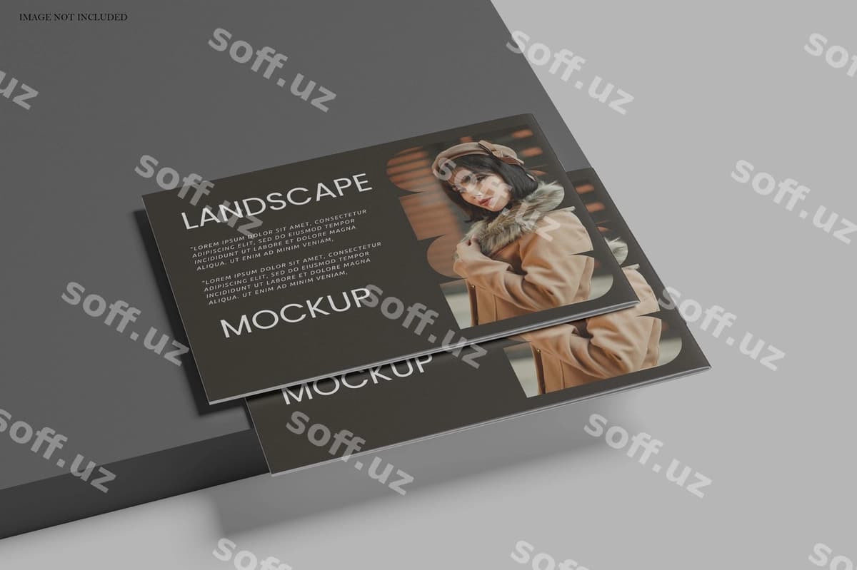 Landskap namunasi | Landscape mockup