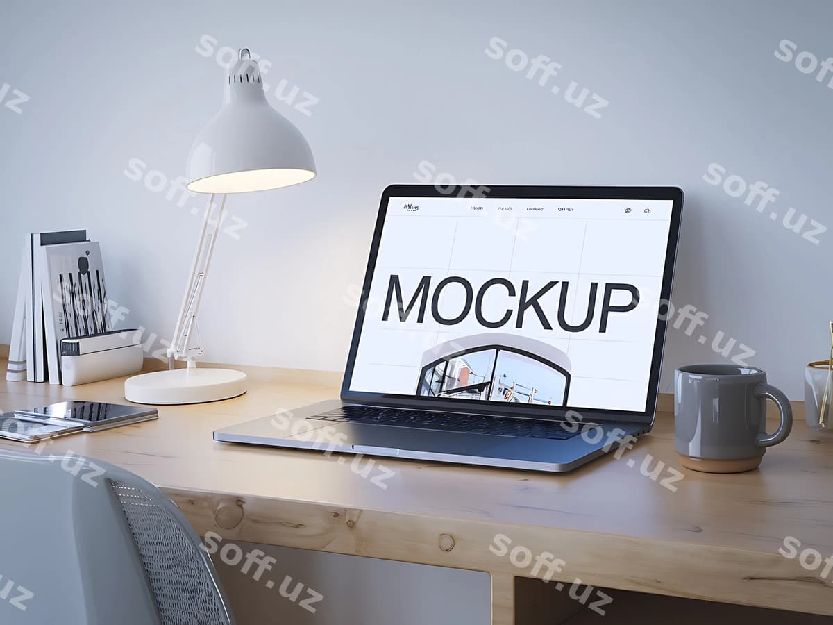 Noutbuk ekrani soxta | Laptop screen mock up