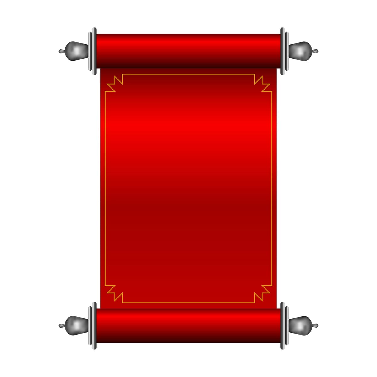 Qadimgi vektor tasviri | Ancient scroll vector illustration