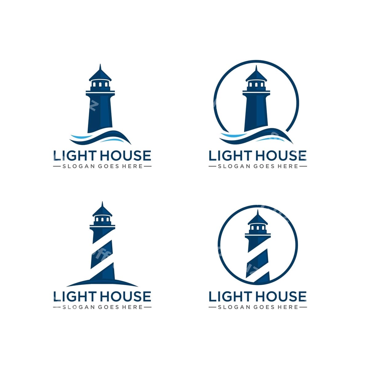 Mashina maxorasi shabloni | Lighthouse logo template