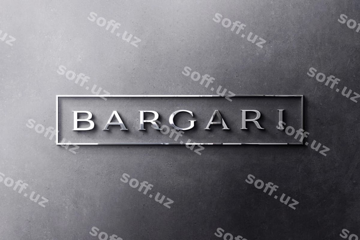 Logo mockup 3D mashhur | Logo mockup 3d luxury
