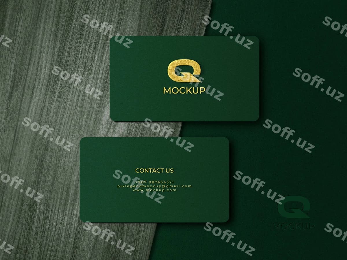 Logo namuna biznes karta | Logo mockup business card