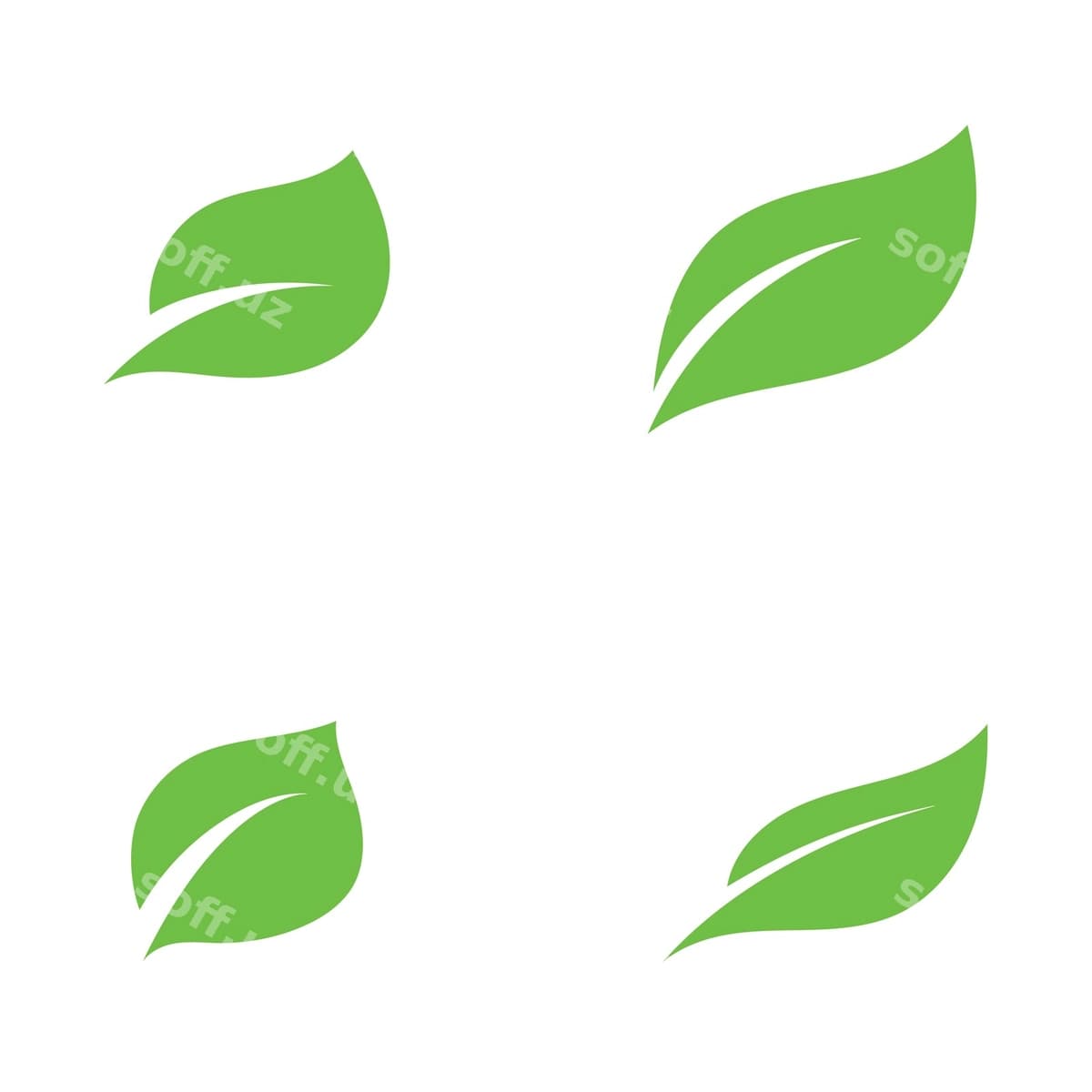 Logos yashil daraxt varaqi ekologiyasi | Logos green tree leaf ecology