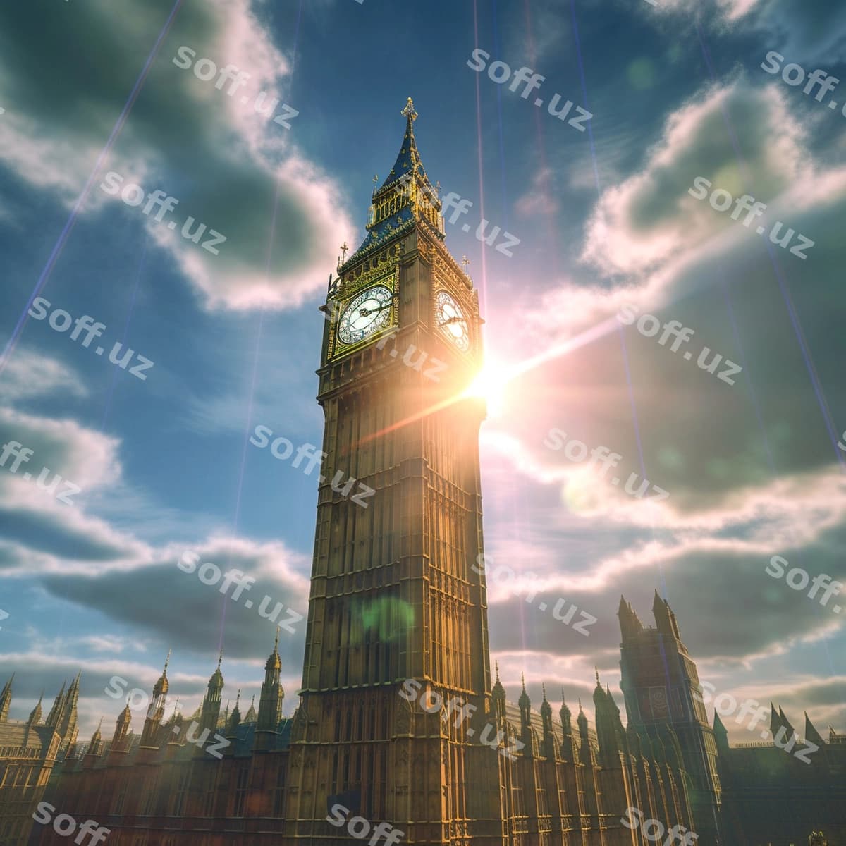London katta soat tornadi | London large clock tower