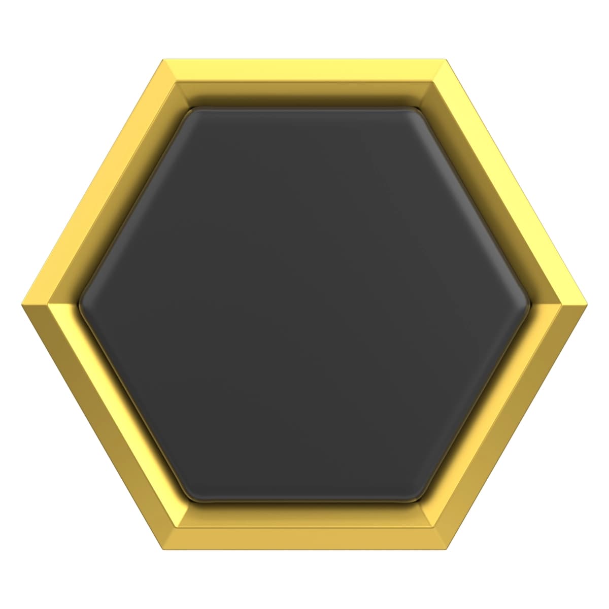 Hashamatli tugma bo'sh tugmasi 3D tasviri | Luxury button empty button 3d illustration