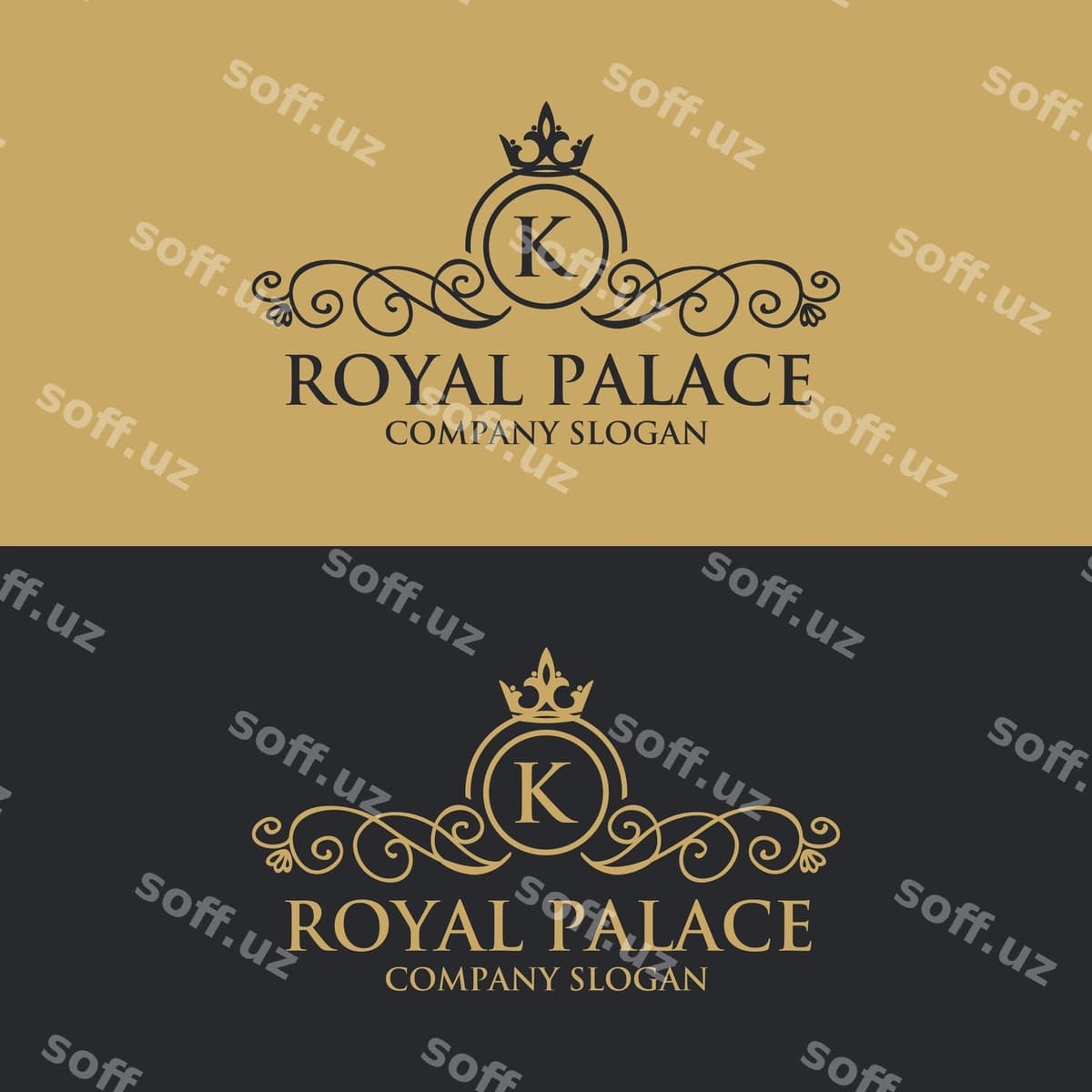 Baholli logo shabloni | Luxury logo template