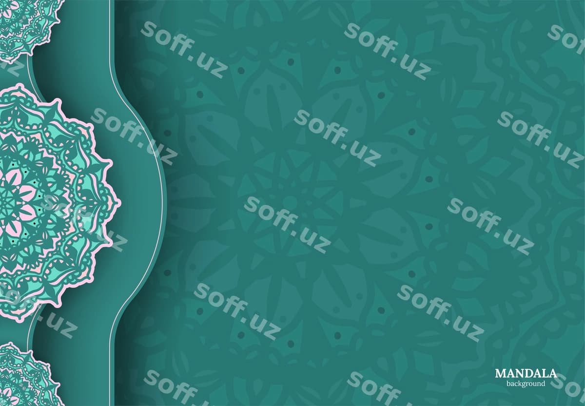 Mandala illustratsiyasi | Mandala illustration