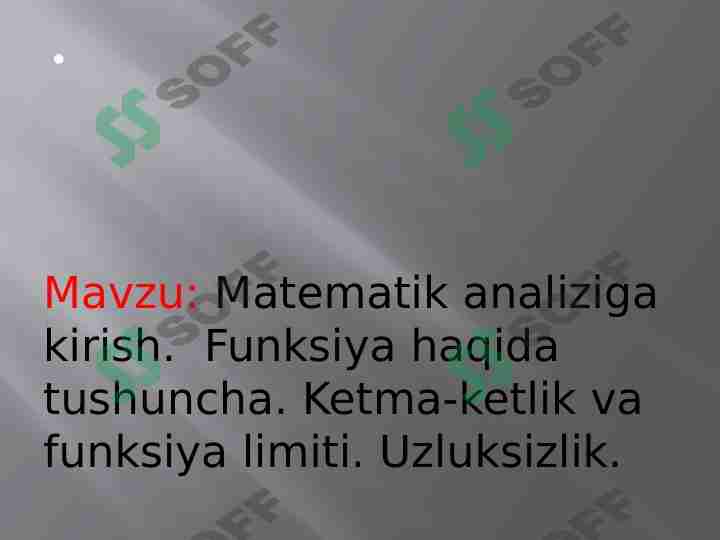 Product slide 1