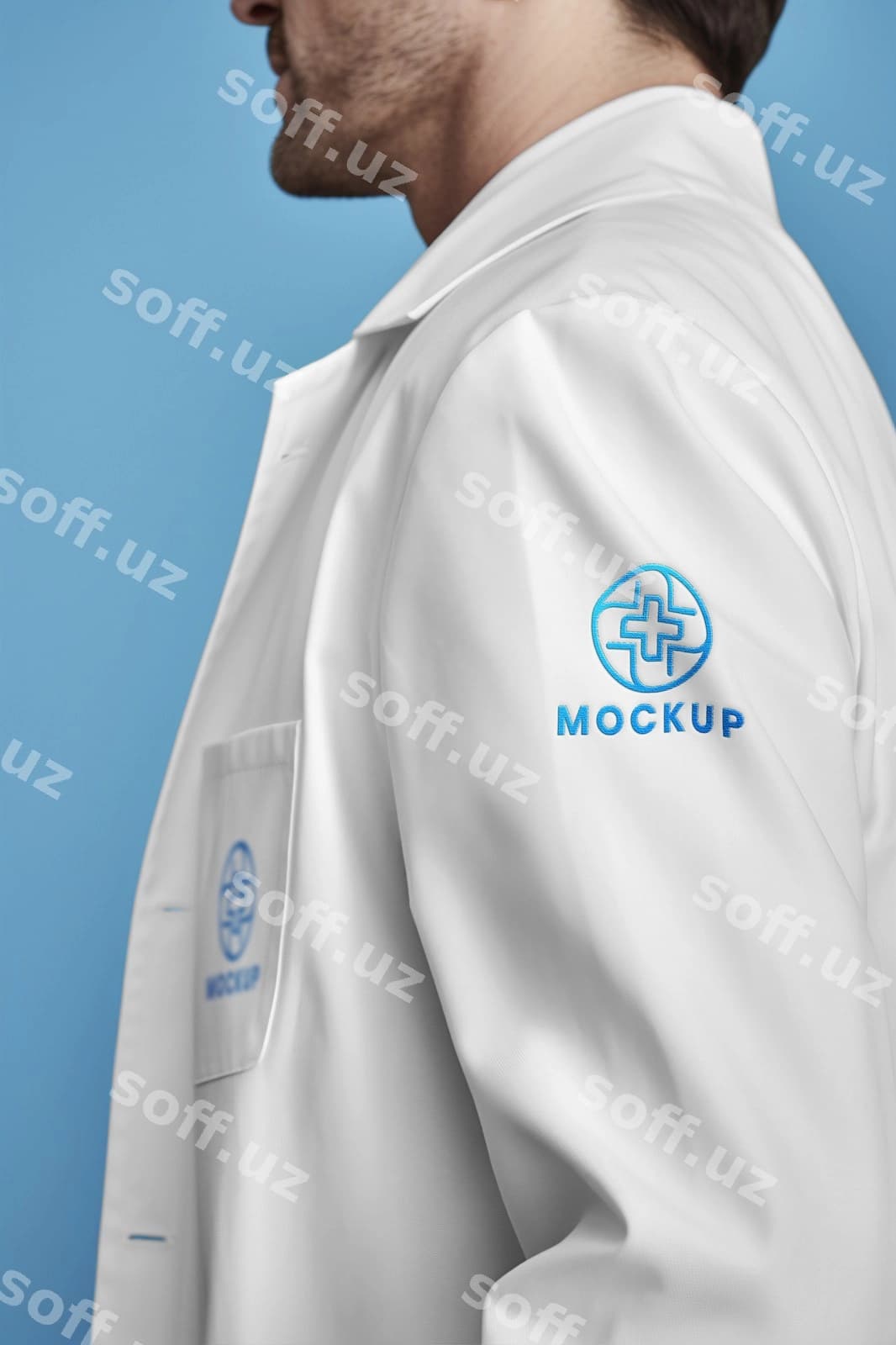 Tibbiy forma maketi dizayni | Medical uniform mockup design