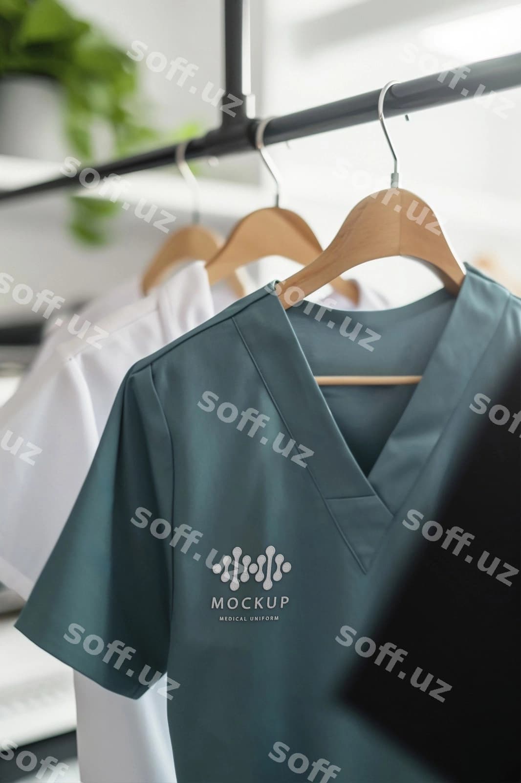 Tibbiy forma maketi dizayni | Medical uniform mockup design
