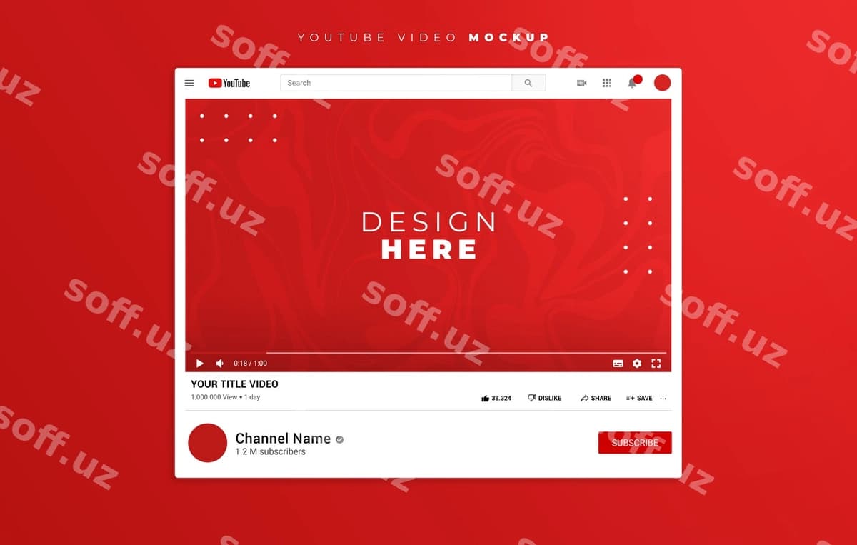 Mockup mount youtube video | Mockup mount youtube video