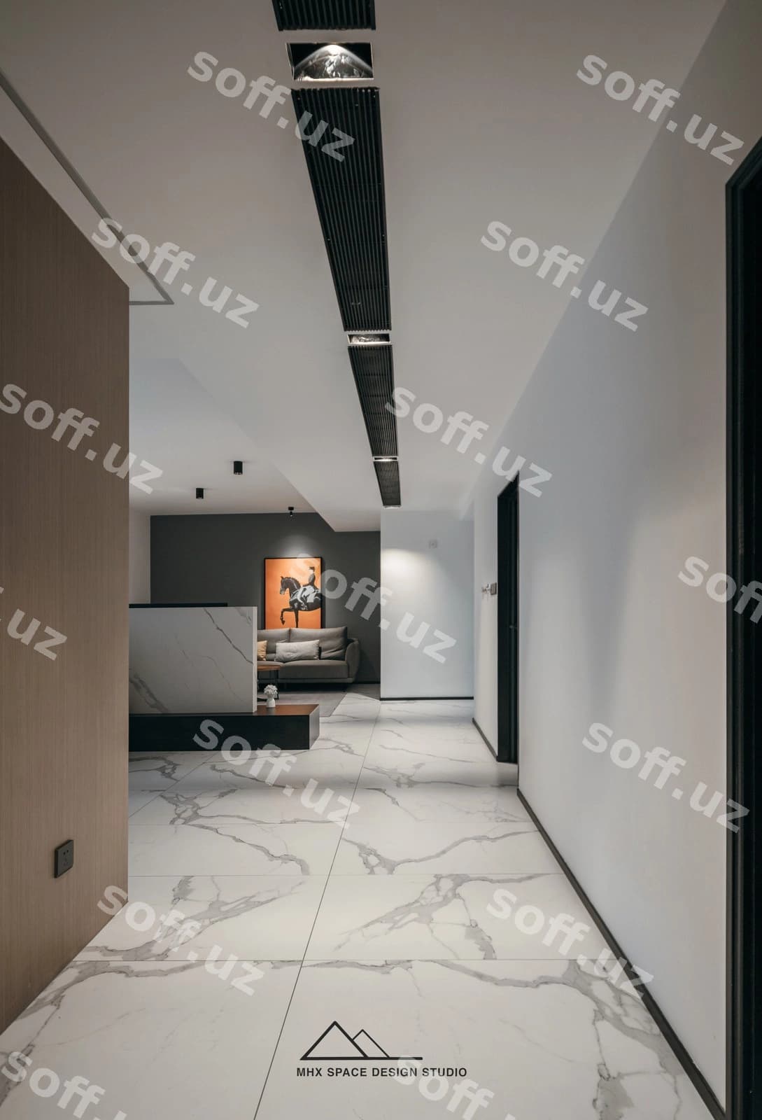 Zamonaviy apartamentlar koridori | Modern apartment corridor
