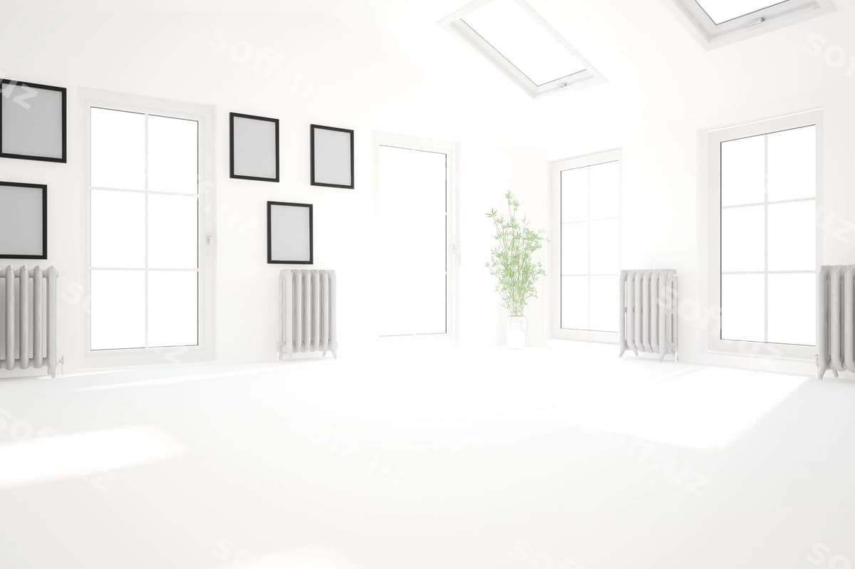 Zamonaviy ichki dekoratsiya 3D illustratsiyasi | Modern interior design 3d illustration