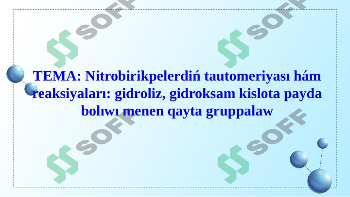 Nitrobirikmalar