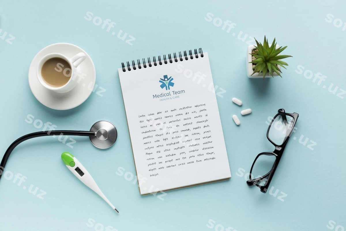 Noutbuk tibbiy stol | Notebook medical desk