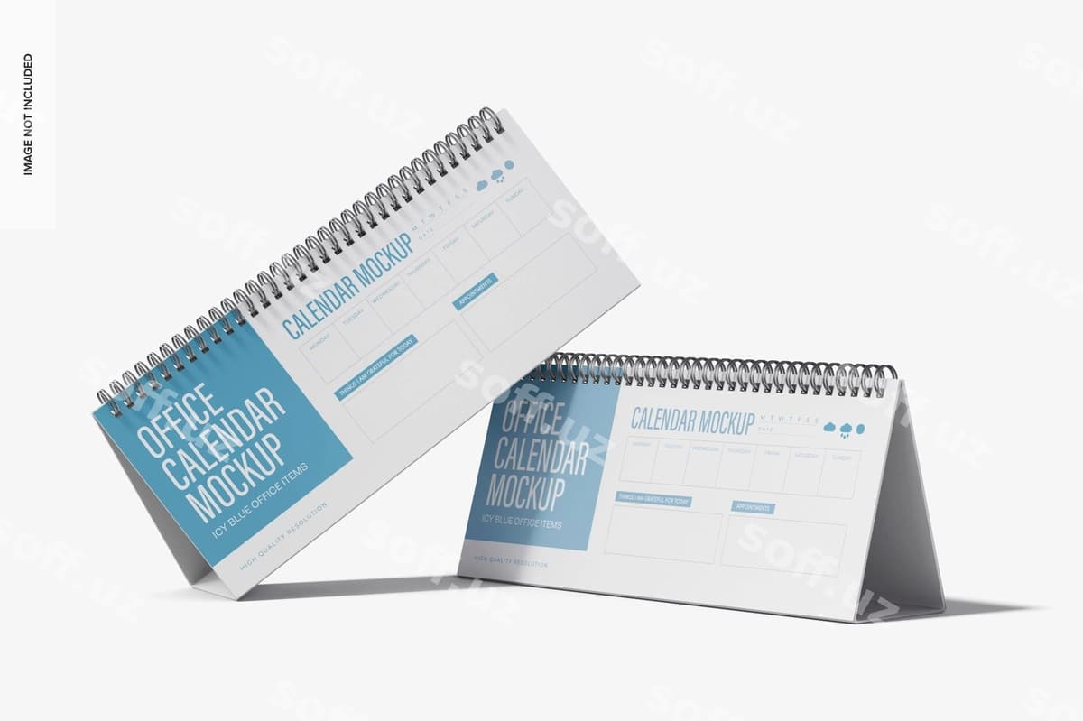 Ofis kalendarlar maketi | Office calendars mockup
