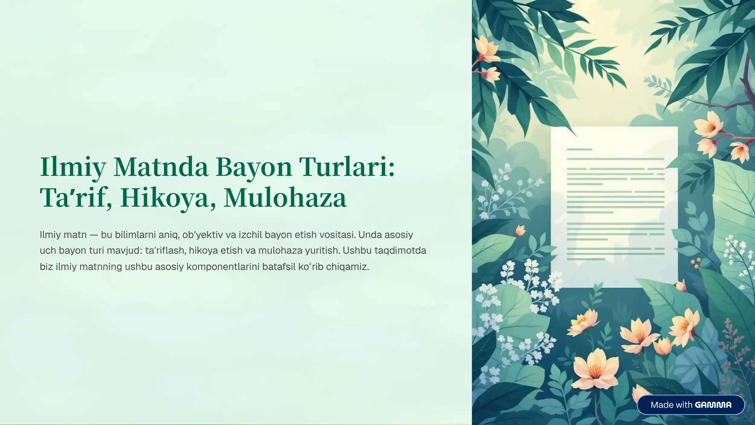 Product slide 1