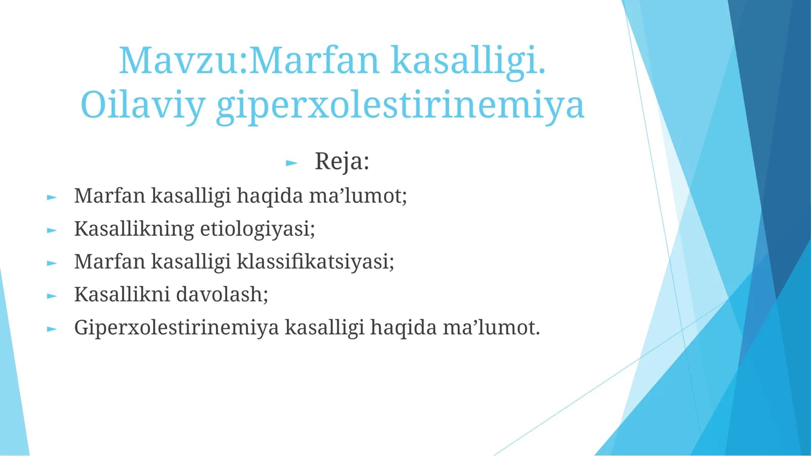 Marfan kasalligi