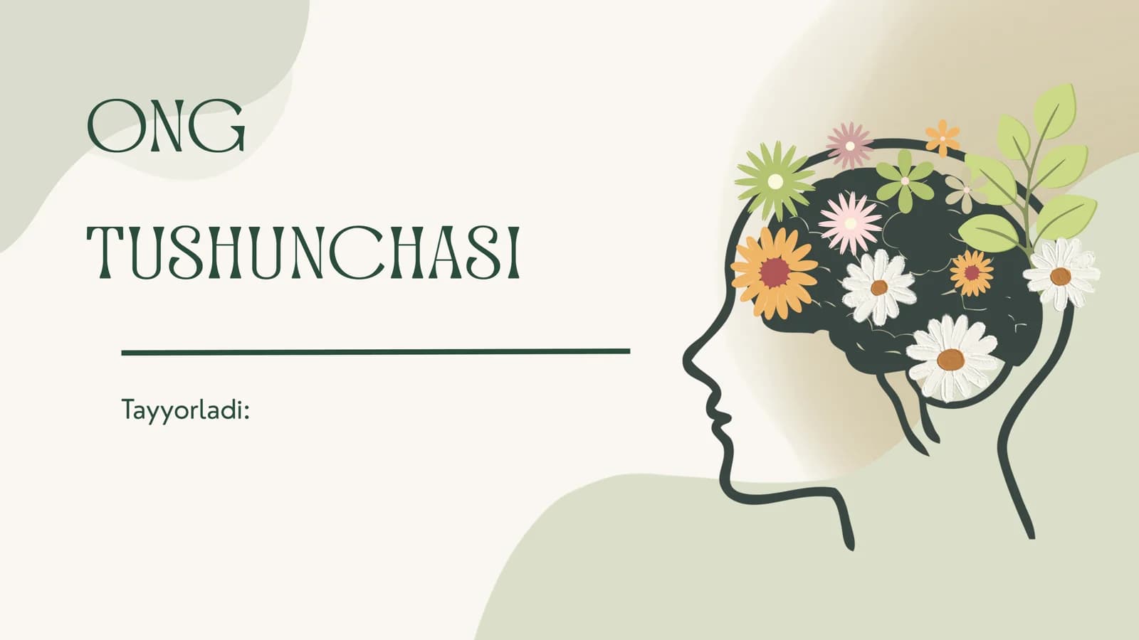 Ong tushunchasi