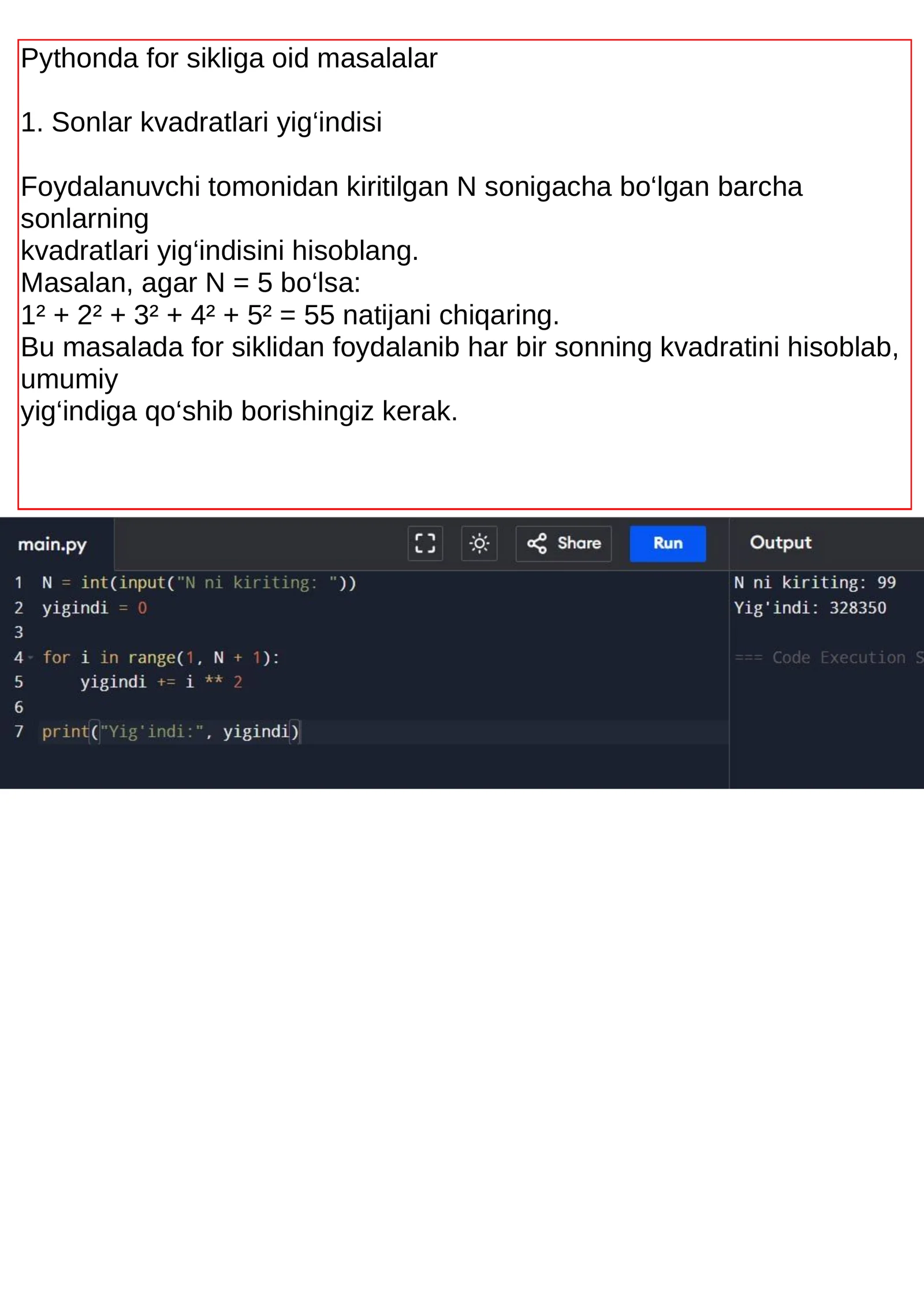 python kodlar