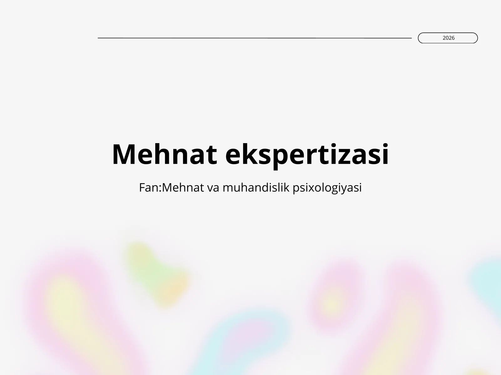Mehnat ekspertizasi