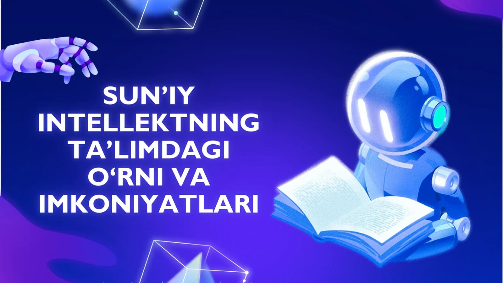 Sun'iy intellekt. AI.