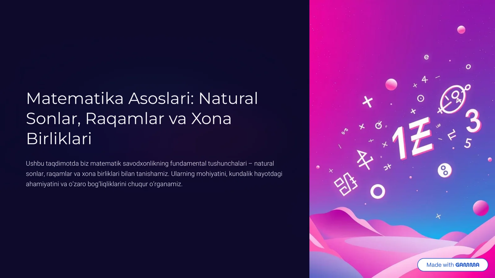 Product slide 1