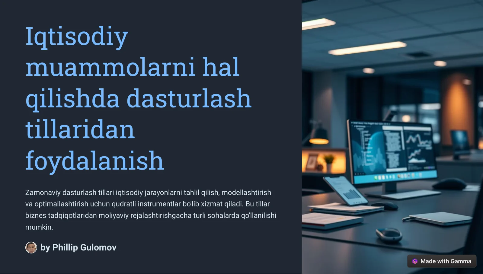 Product slide 1