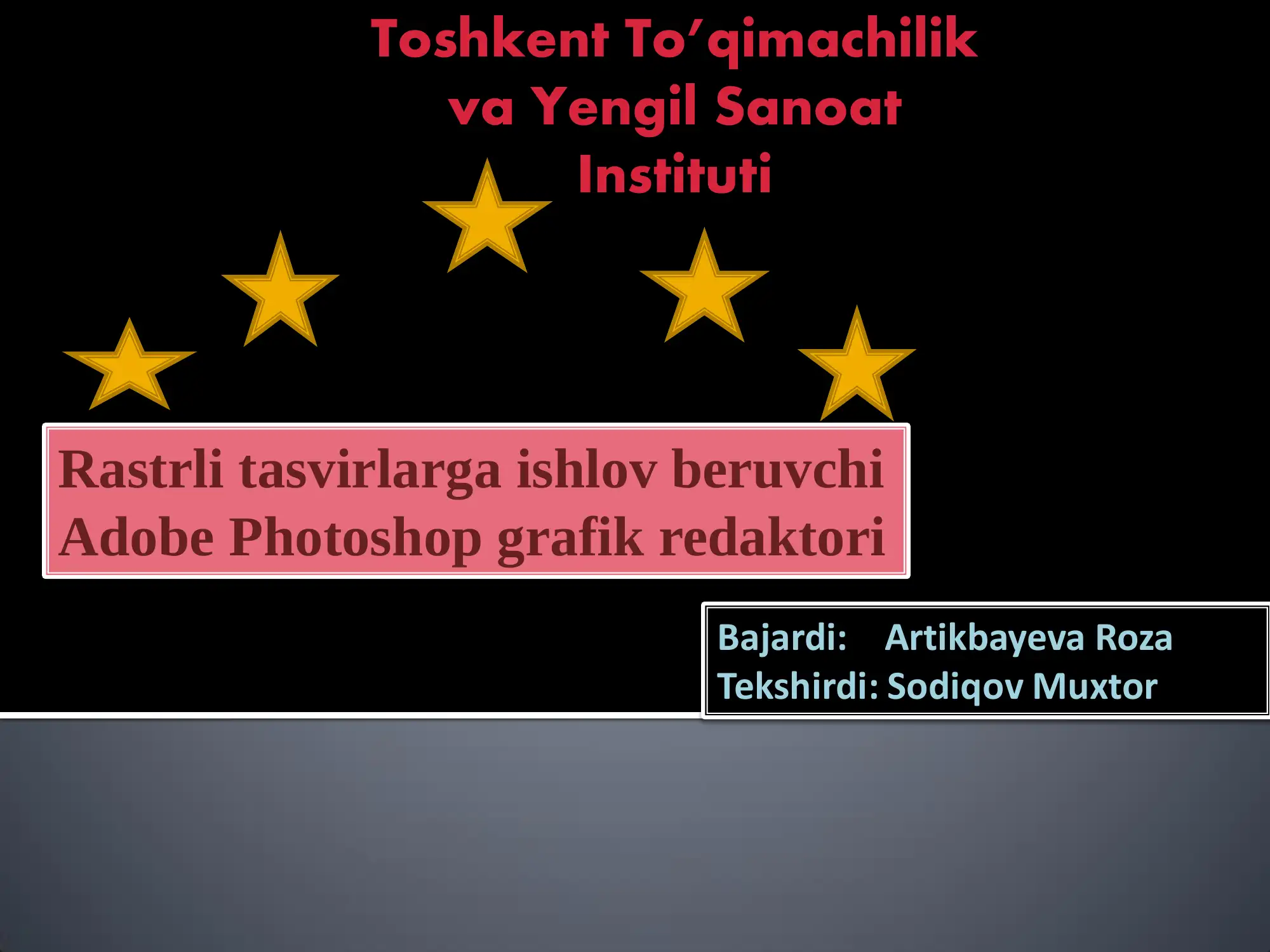 Product slide 1