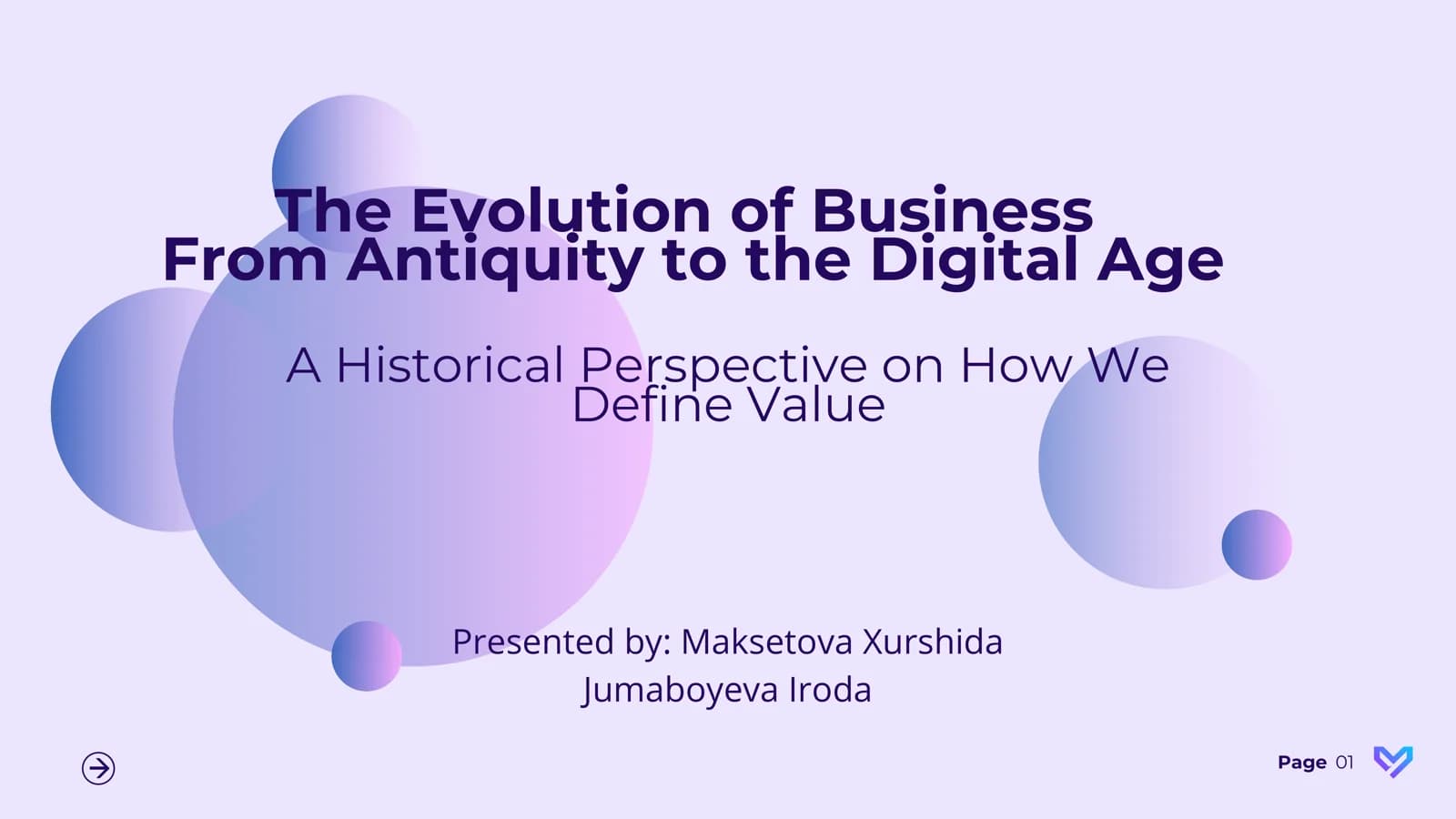 The Evolution of Business