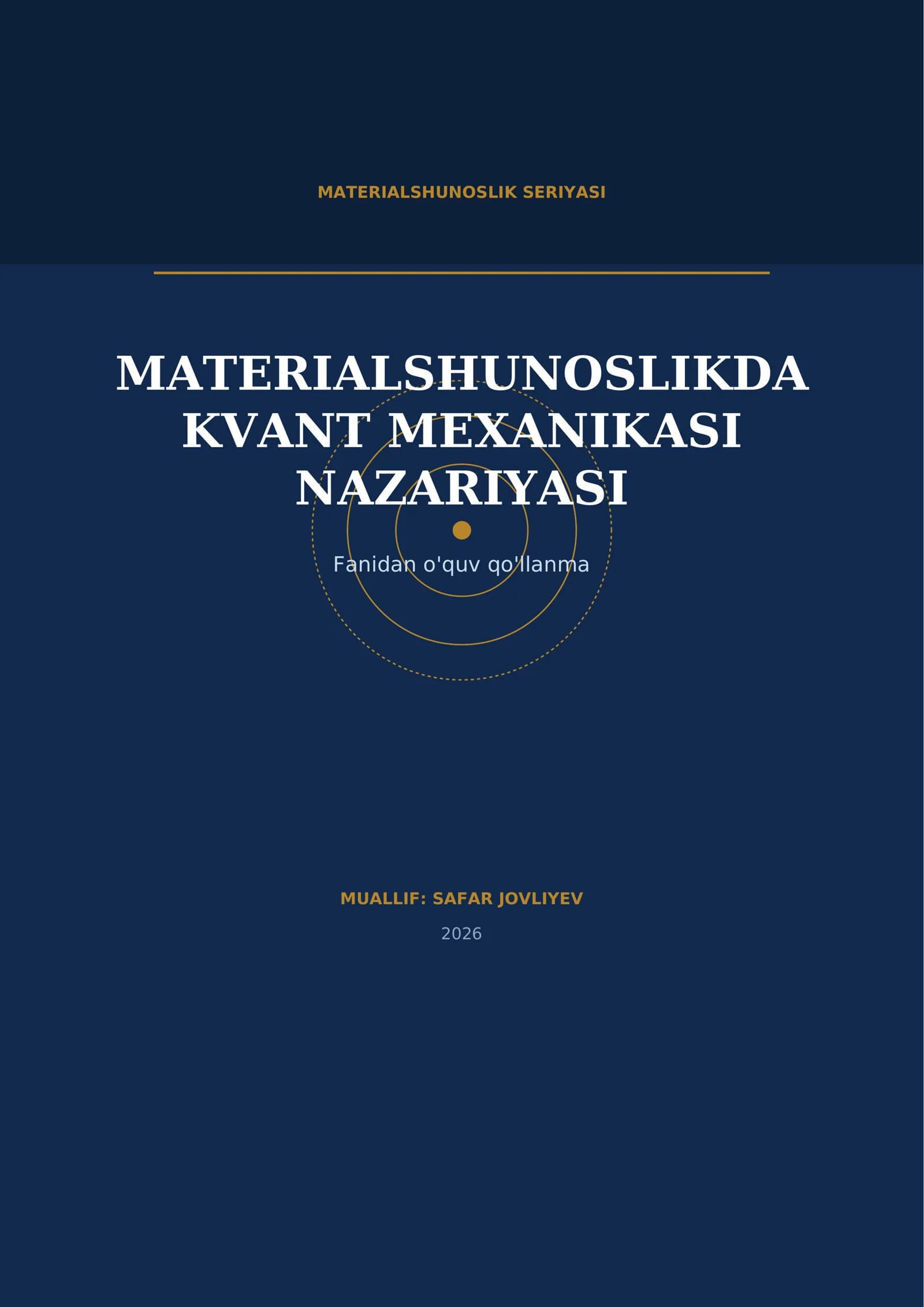 MATERIALSHUNOSLIK SERIYASI