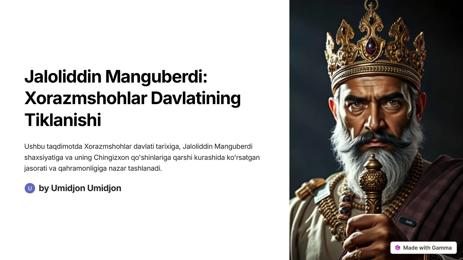 Xorazmshohlar Davlatining Tiklanishi