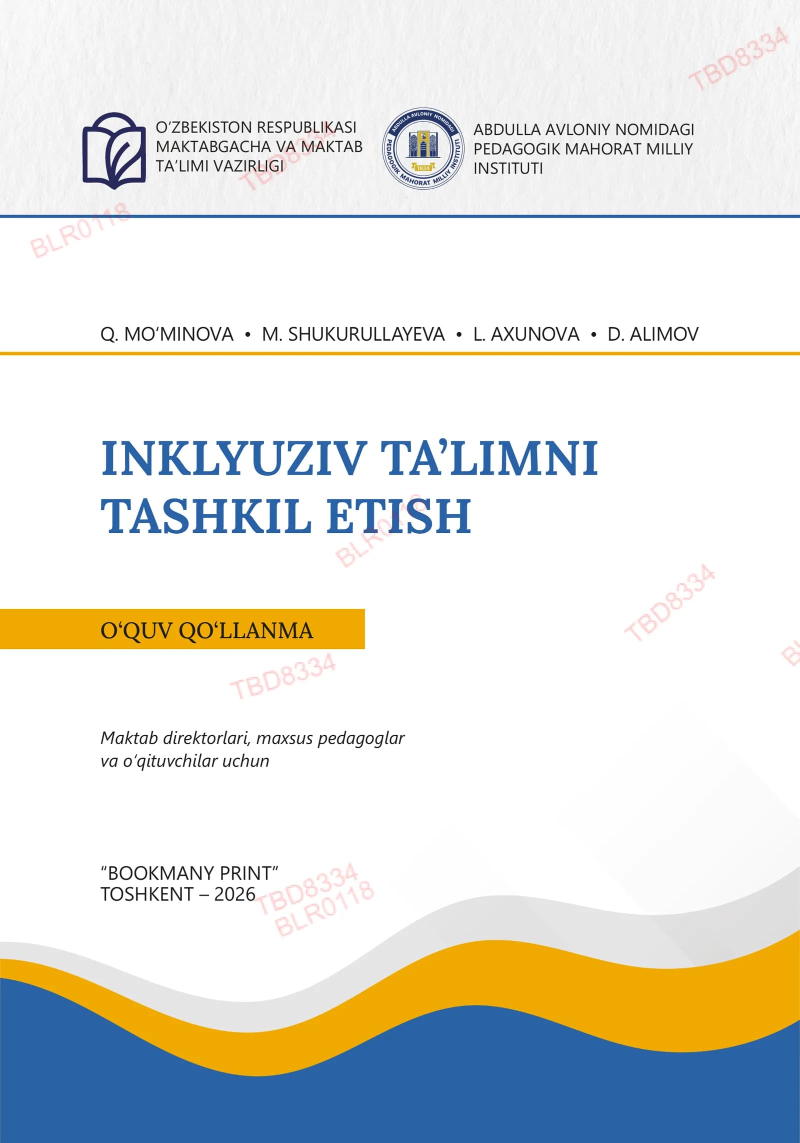Inklyuziv tа’limni Tаshkil Etish