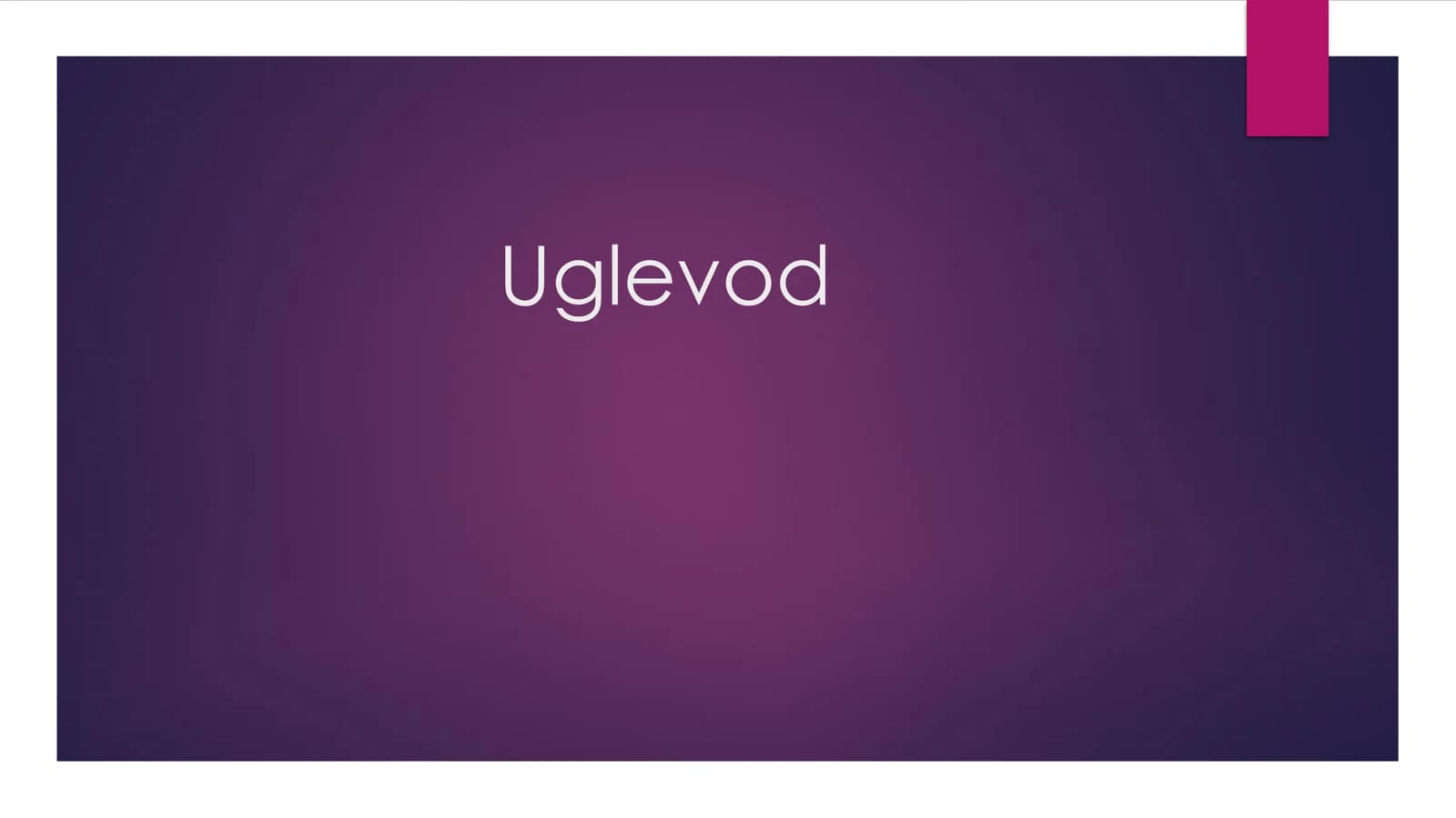 Uglevod