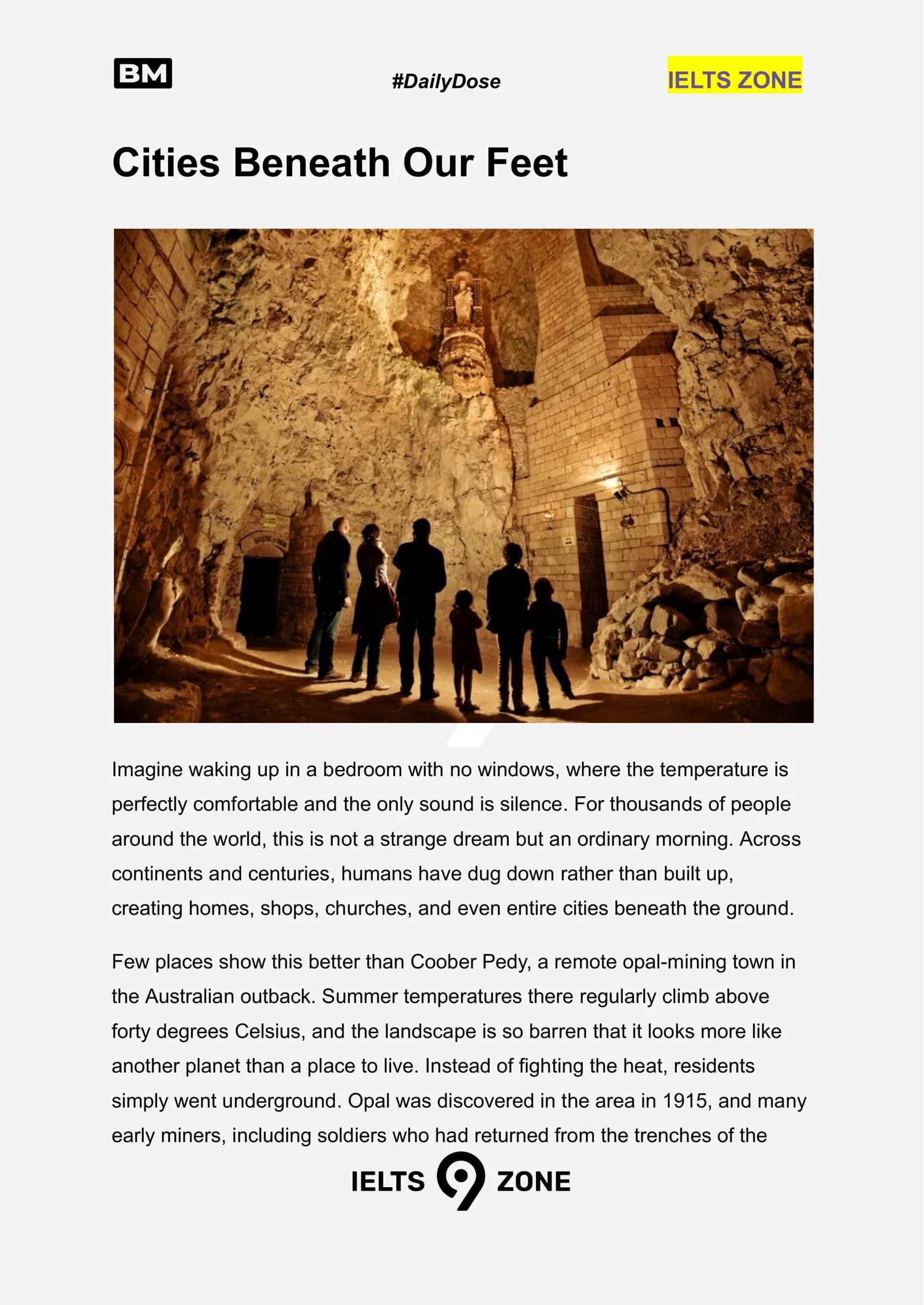 Cities Beneath Our Feet