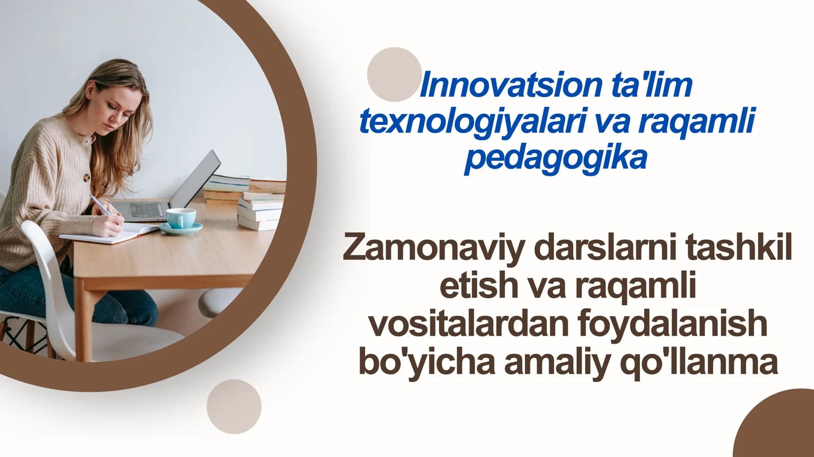Inavotsion ta`lim tehnologiyasi va raqamli pedagogika 7 ta slayd