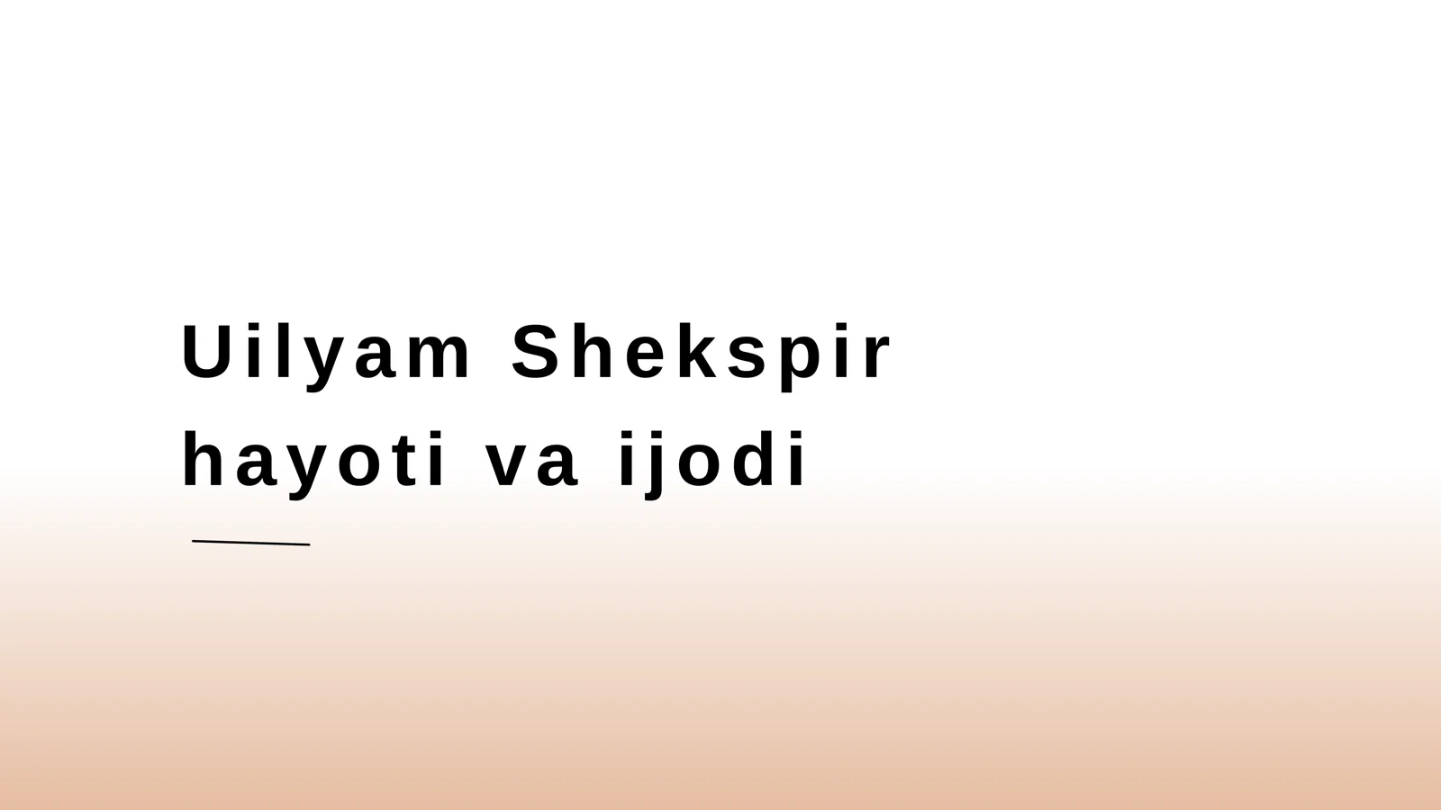 Uilyam Shekspir