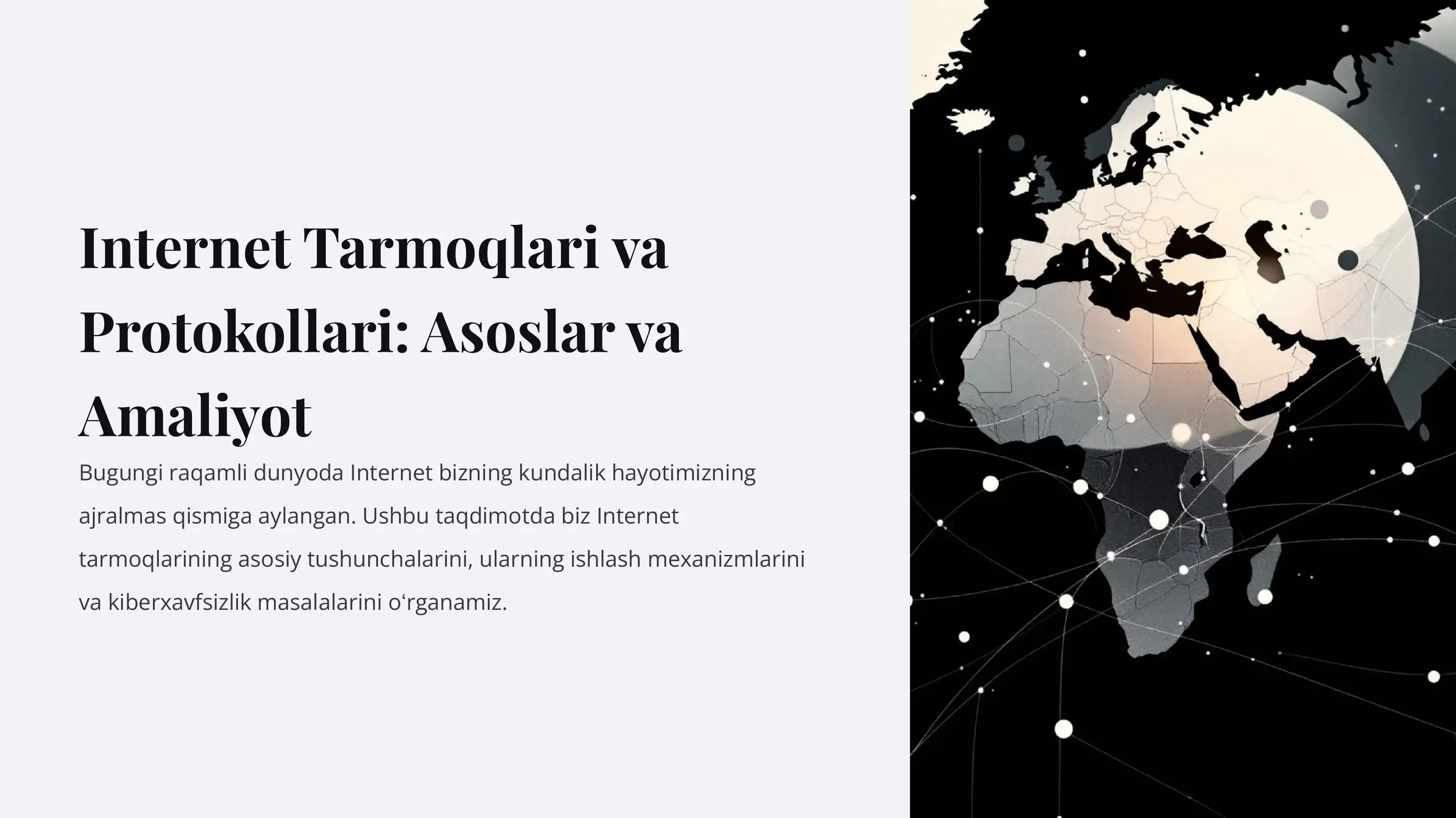 internet tarmoqlari